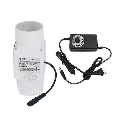 2 tum 50 mm Kanalventilationsfläkt Utsugsfläkt för Hund Husdjurshus Kök Tält (FMY)