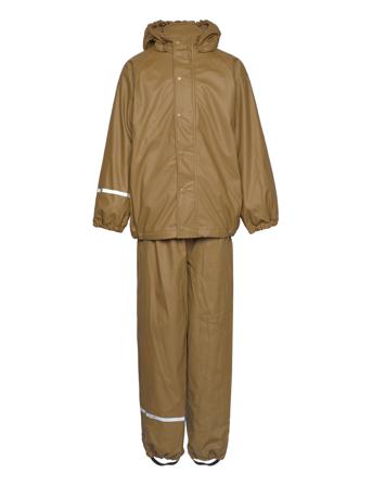 Rainwear Set -Solid, W.fleece Brown CeLaVi