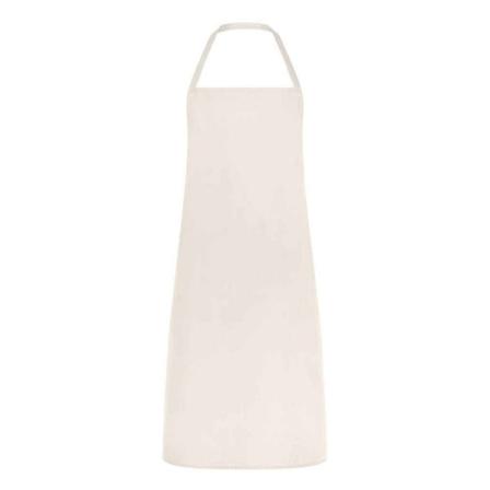 Brand Lab Unisex Klassisk Haklappsförkläde En Storlek Naturlig Natural One Size