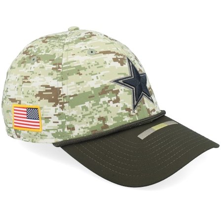 New Era - Camo fitted Gorra - Dallas Cowboys NFL 39THIRTY Salute To Service Camo Fitted @ Hatstore