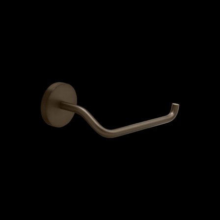 Beslag Design Calm Toalettpappershållare Brunerad mässing, Badrum