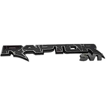 Auton takaluukun merkit Raptor SVT -merkki 3D-logo Takaluukun tarran korvaavat tarrat Yhteensopiva F150 2:n kanssa