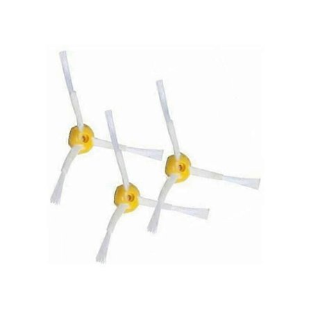 3-armad sidoborste för iRobot Roomba, ersättningssidoborste med skruv, lätt att installera och ta bort, dammsugartillbehör