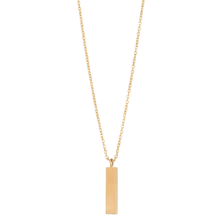 by BILLGREN Hall Steel Necklace Accessoarer Herr Guld 50 cm