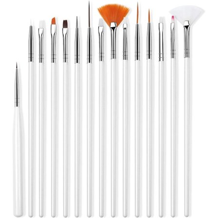 15 sarjaa Nail Art -suunnittelutyökaluja maalaamiseen Piirrä lakka