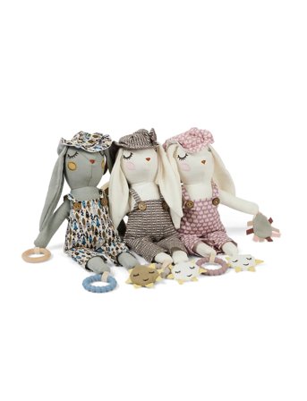 Smallstuff Activity Bunny, For Autochair, Rose Rabbit - Pink - ONE SIZE