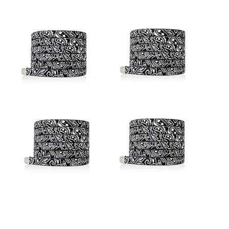 Joustavat kengännauhat ilman solmiota Black