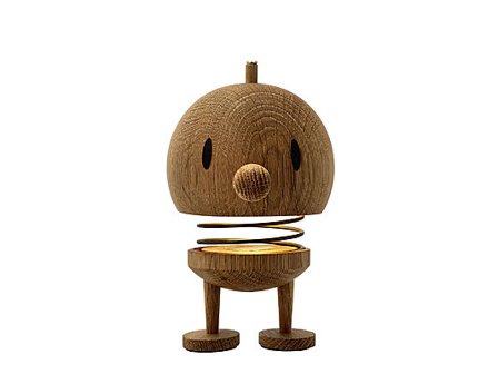 HOPTIMIST Figur LED lampe L Oak