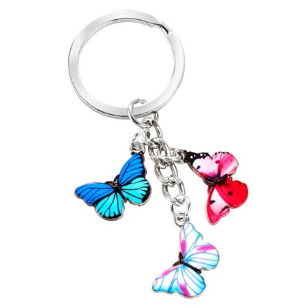 Värikäs perhosriipus muoti minimalistinen kodin sisustus kynä