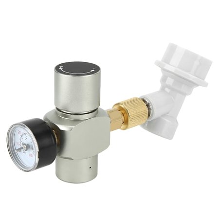 Homebrew Öl CO2 Regulator Laddare Gas Frånkoppling Plastkontakt 0-60 PSI