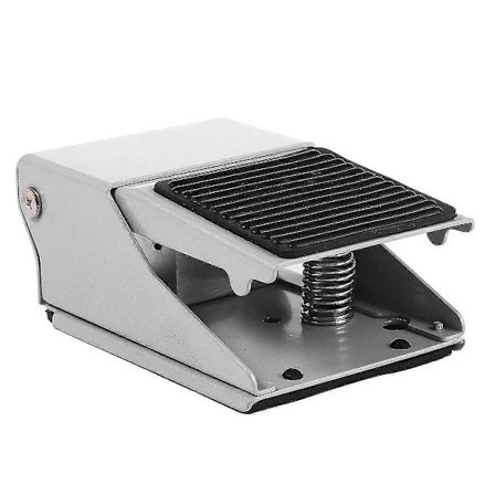 Pneumatisk fodpedal momentan 3-vejs 2-positions skridsikker trykkontrol[co]