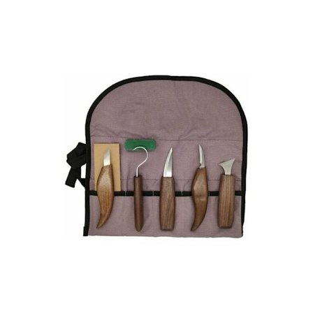 7 i 1 Treskjæringsknivsett Håndskåret Modell DIY-verktøy Treskjæring Skje Skjærekniver