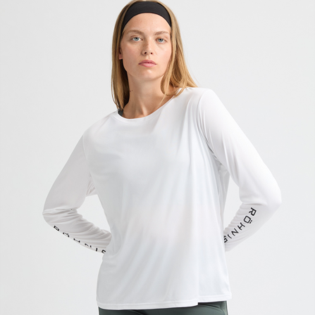 Röhnisch Team Logo Langermet Hvit