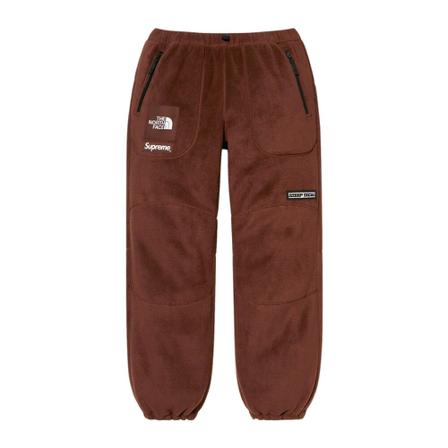 Supreme, Cropped Trousers Bruin, Heren, Maat:S