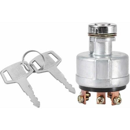 Virtalukko käynnistyskytkimellä ja 6-napaisella johdinjohtimella kaivinkoneeseen, 2 avainta, yhteensopiva Kobelco SK200-3 SK200-5 SK120-5:n kanssa