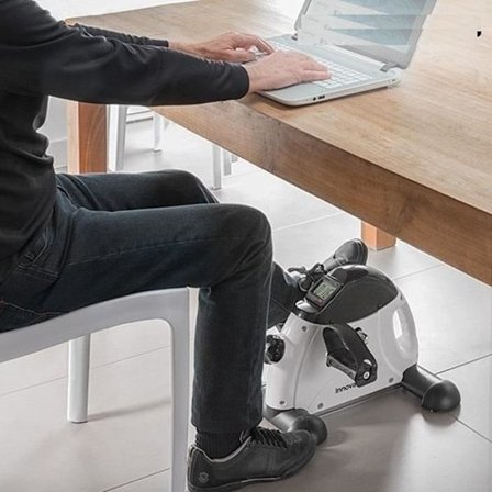 Minihuoneistopyörä - InnovaGoods - Poljinlauta LCD-näytöllä - Mekaaninen vastus - Fitness - Unisex