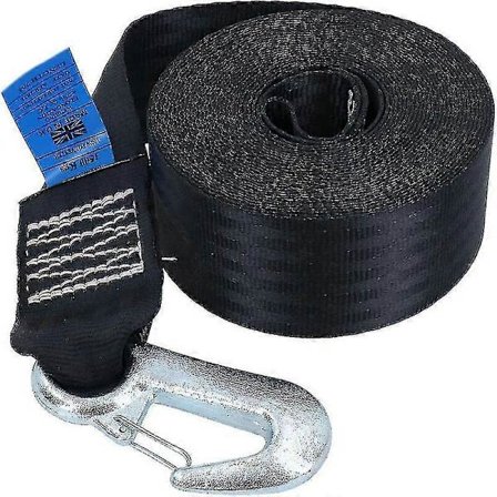 8m Vinsjstropp for tilhenger, båt, jetski, bilhengere, webbing xi
