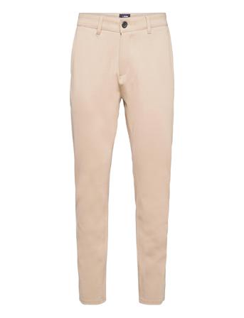 Ponte Roma Plain Chinos Bukser Beige Denim Project