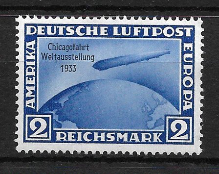 Tyske Rige 1933 - AFA 492 - Postfrisk