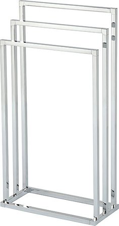 Håndklestativ 3ARM Firk Krom