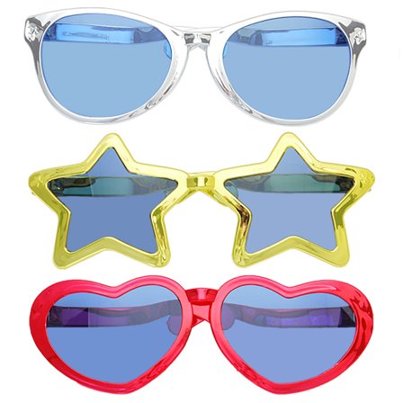 Gigantiske Formede Solbriller