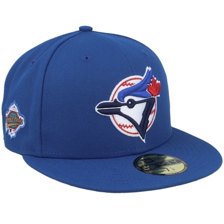 New Era - Toronto Blue Jays World Series 59FIFTY Royal Fitted Fitted Blue Cap - MLB @ Hatstore