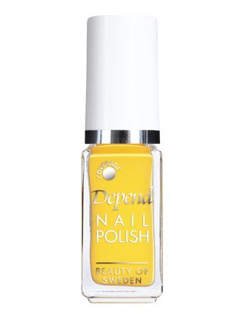 Minilack Nr 710 Neglelakk Sminke Gul Depend Cosmetic*Betinget Tilbud