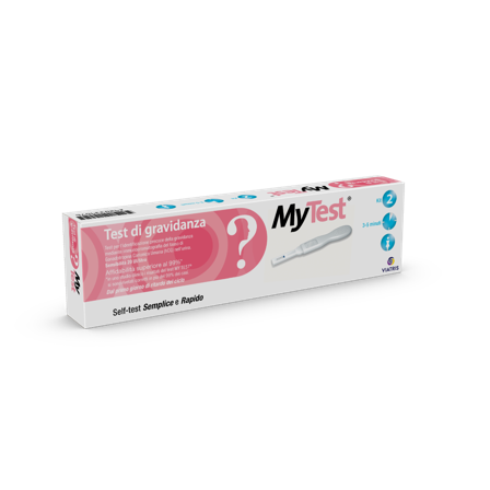 My Test Hcg Rapid Test Gravidanza 2 Pezzi