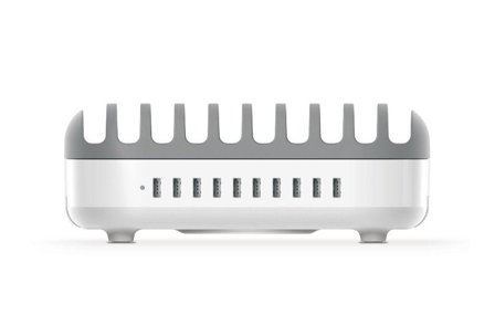 COMPULOCKS 10 Ports USB Charging Dock Station With UK Plug ladestasjon - USB - 120 watt
