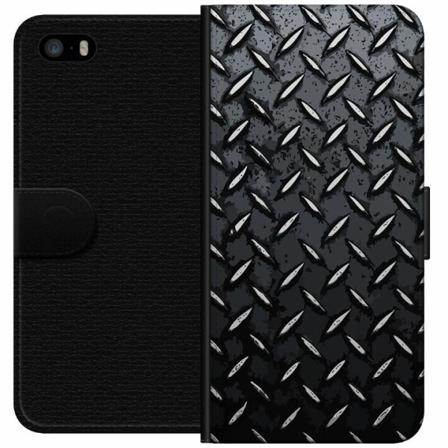 Apple Iphone 5s Plånboksfodral Metalliskt Mönster