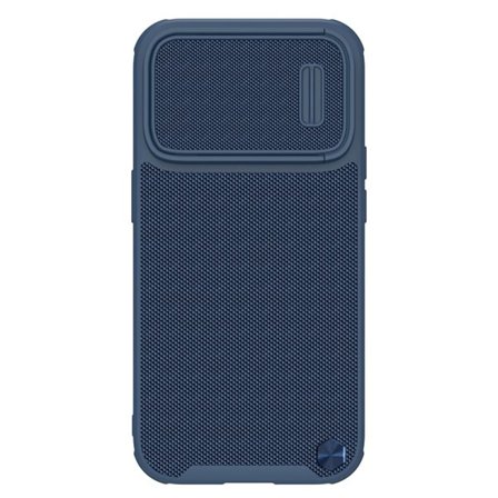 Nillkin Textured S Case for iPhone 14 Pro, panssaroitu suojus, jossa on kamerasuoja, sininen