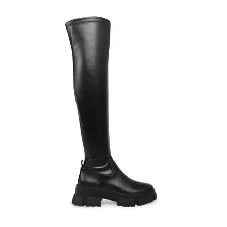 Steve Madden, Boots Zwart, Dames, Maat:39 EU