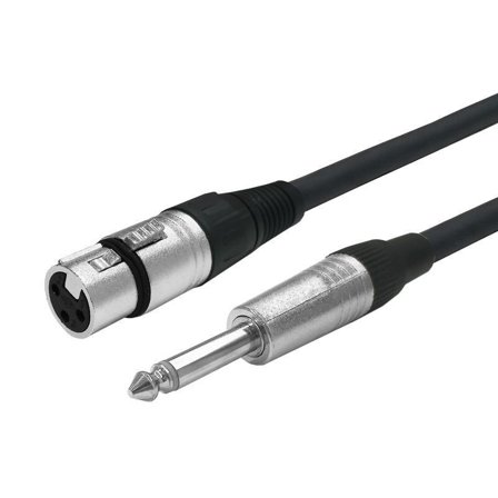 VIVOLINK XLR F to Mono Jack 6.35mm,