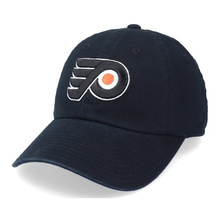 American Needle - Philadelphia Flyers Blue Line Black Dad Cap Unconstructed Black Cap - NHL @ Hatstore