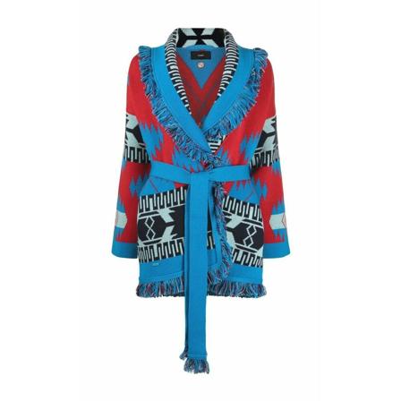 Alanui, Cardigans Niebieski, Kobieta, Rozmiar: XS