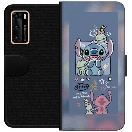 Huawei P40 Tegnebogsetui Stitch Venner