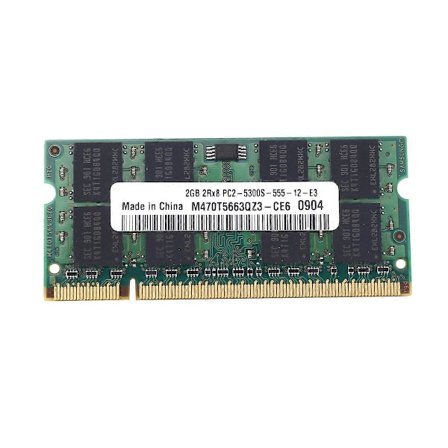 DDR2 2GB RAM-muisti PC2 5300 kannettavan tietokoneen RAM Memoria SODIMM RAM 667MHz muisti 200Pin RAM-muisti