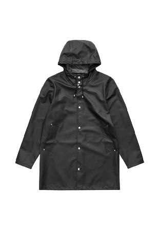 Stutterheim Stockholm Lightweight Raincoat Jackor Dam Svart XXL