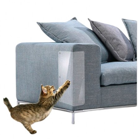 10-pak katteskræmmende afskrækkende tape, katteafvisende middel til møbler, kattesofabeskytter, kradsebræt til katte, træningstape til katte, 