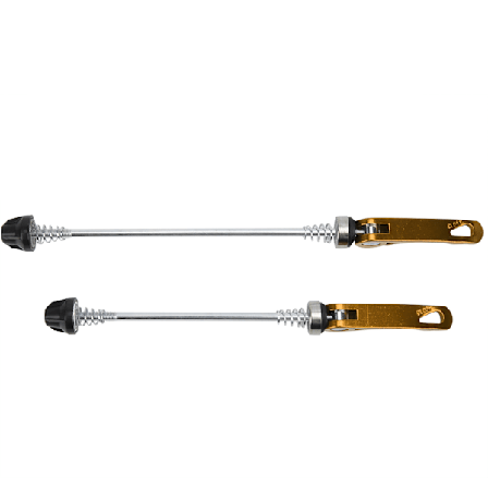 2st Road Mountainbike Snabbkopplingsspett Cykel Främre Bakspett Tillbehör Gyllene