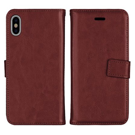 Stilsäkert Fodral i PU-Läder till iPhone X/XS
