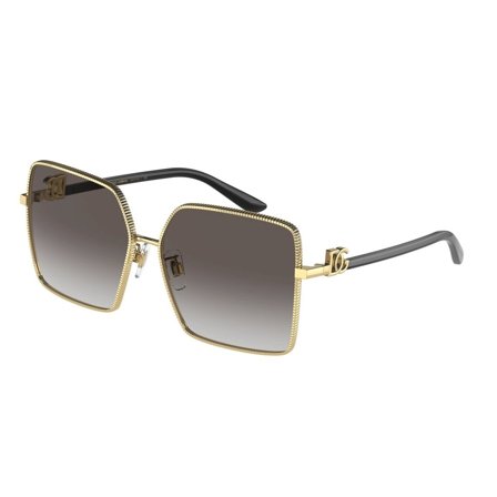 Dolce & Gabbana -Aurinkolasit - Gold Rectangular - Dolce & Gabbana DG2279 02/8G 6014