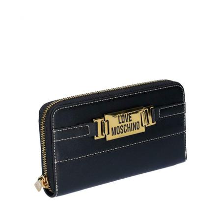 Moschino - Plånböcker - Svart - Dam - Storlek: One Size, Dam, Storlek: ONE SIZE