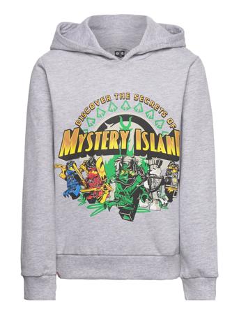 Sweat Hoodie Hettegenser Genser Grå LEGO Kidswear*Betinget Tilbud