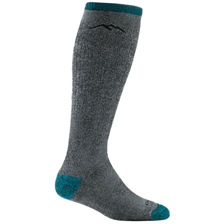 Darn Tough Women's Mountaineering OTC Extra Cushion Women hiking socks Grey L