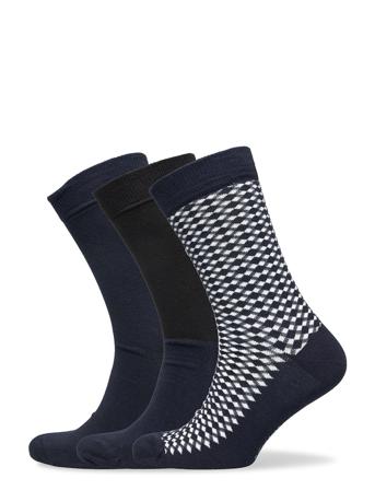 Core Ankle Sock 3P Blue Björn Borg