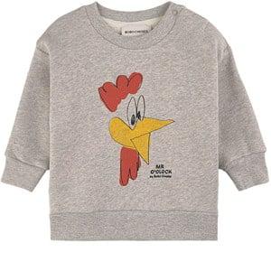 Kids - Bobo Choses Gray Mr O'clock Sweatshirt 12-18 Months - Jumpers and knitwear - 12-18 months - Grey