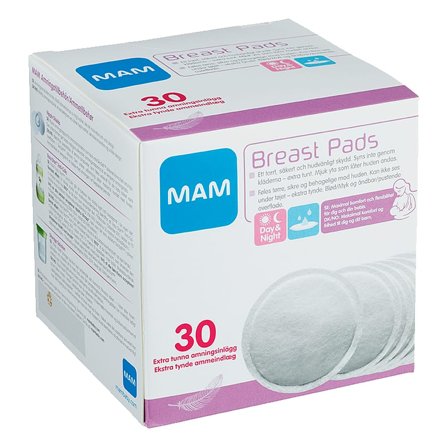 MAM Breast Pads 30 stk, Børn & Forældre, Amning & Flaske, Ammeindlæg