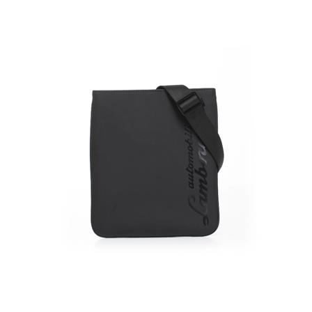 Automobili Lamborghini, Cross Body Bags Czarny, Mężczyzna, Rozmiar: ONE Size