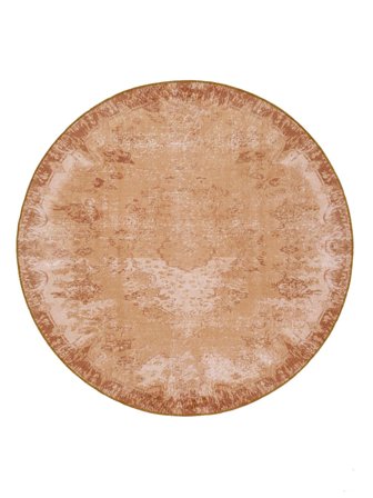 Vaskbart Medaljon Scarlett Guld Rundt Oeko-Tex Tæppe